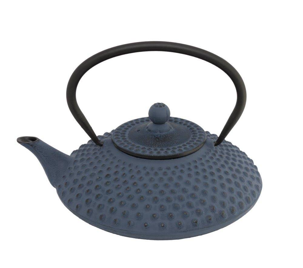 42 fl oz Blue Cast Iron Teapot F698