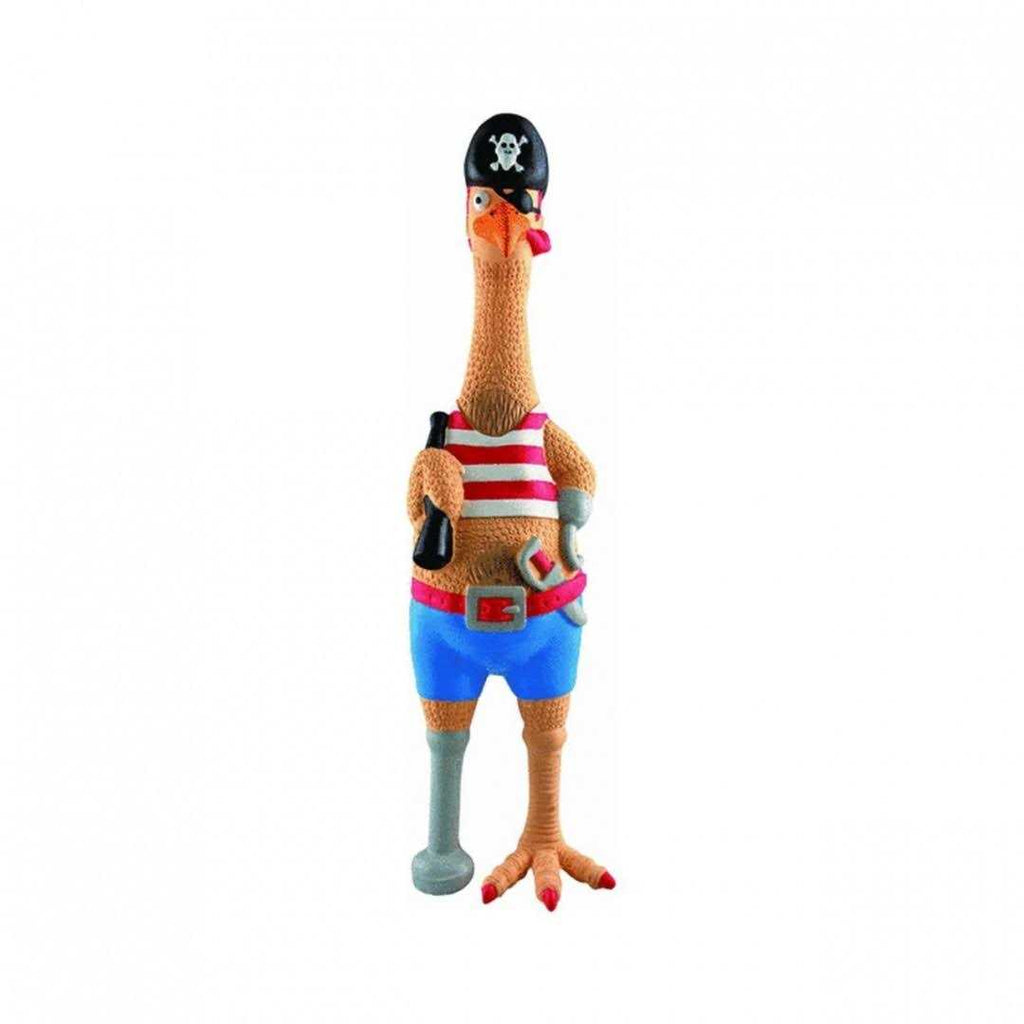 Rubber Chicken Dog Toy Q167