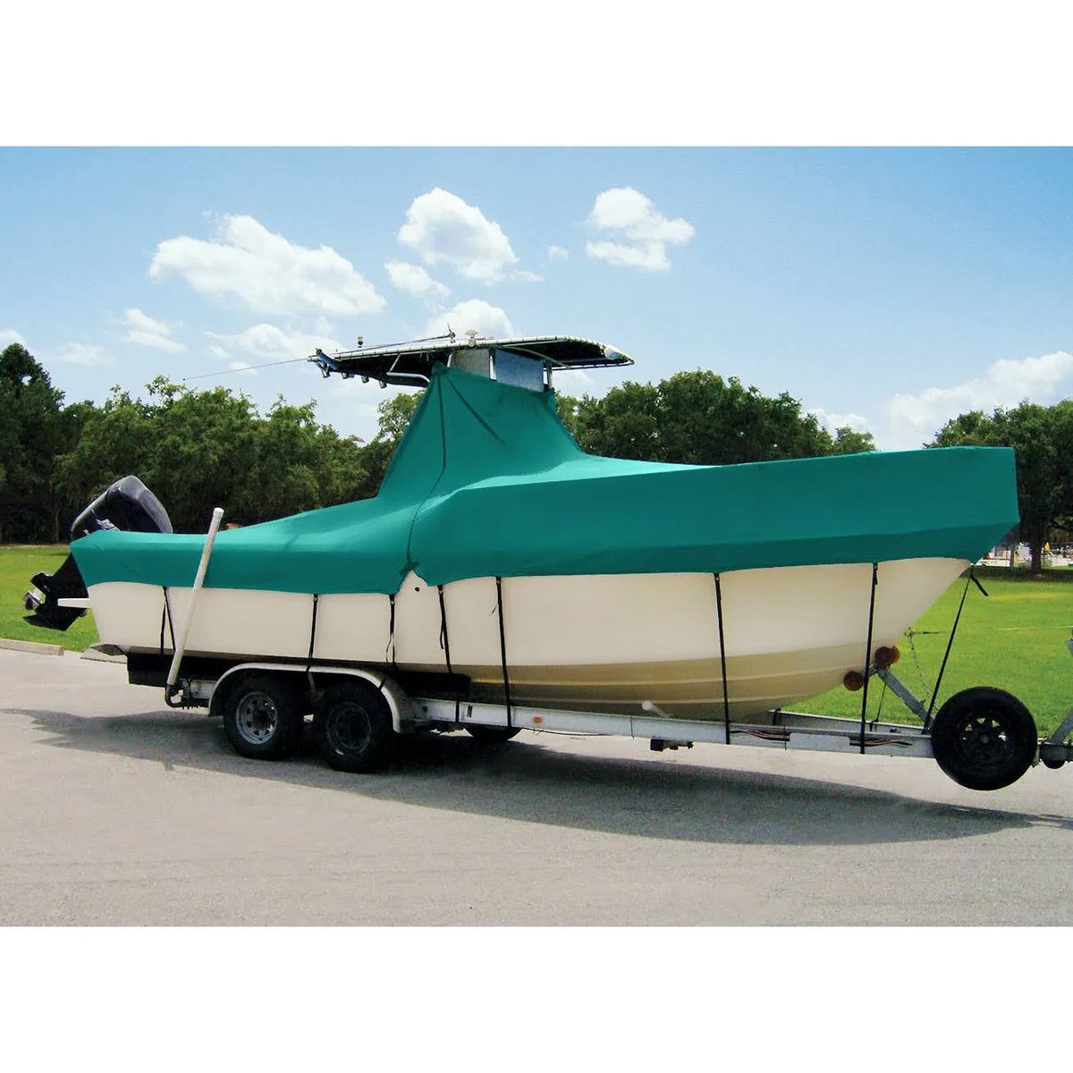 22x22x102x22 in Teal Boat Cover V471985