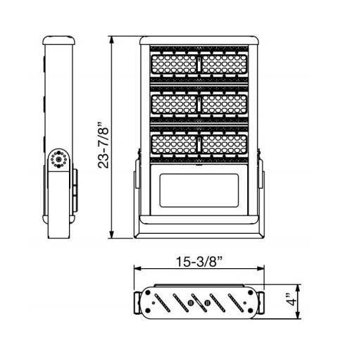 FlatPanel 450 Watts 5000K Bronze E3463