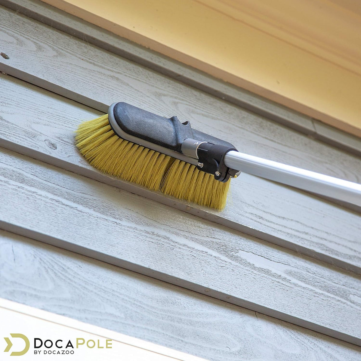11 Inch Medium Bristle Deck Brush with Telescoping Pole P49583