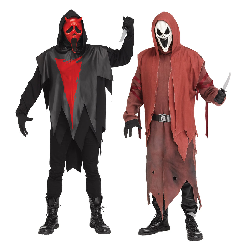 Red Halloween Scary Costume J133756