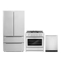 36 Dual Fuel Range, Dishwasher and Refrigerator with Ice Maker V356