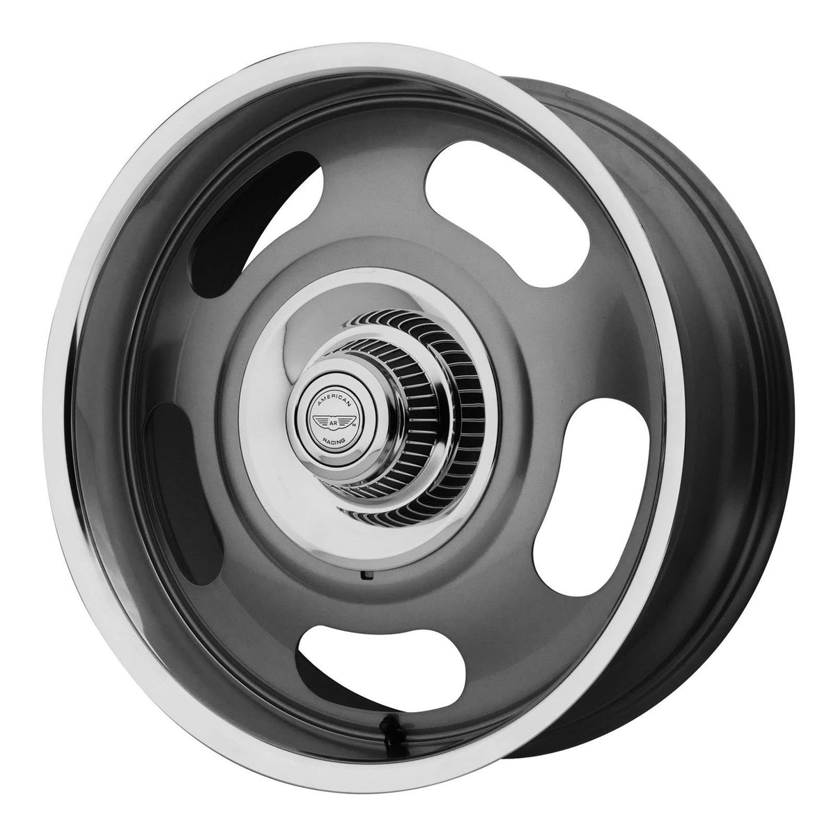 17x9 5x5x120.65/5x127 +0mm Mag Gray Wheel Q854