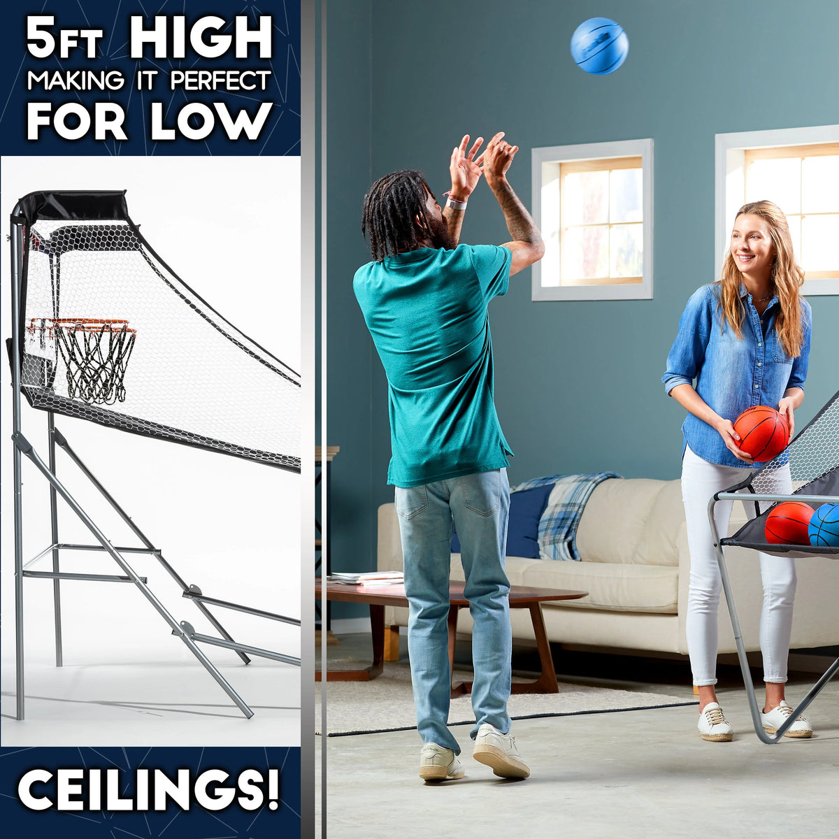 Foldable Indoor Basketball Game I66320