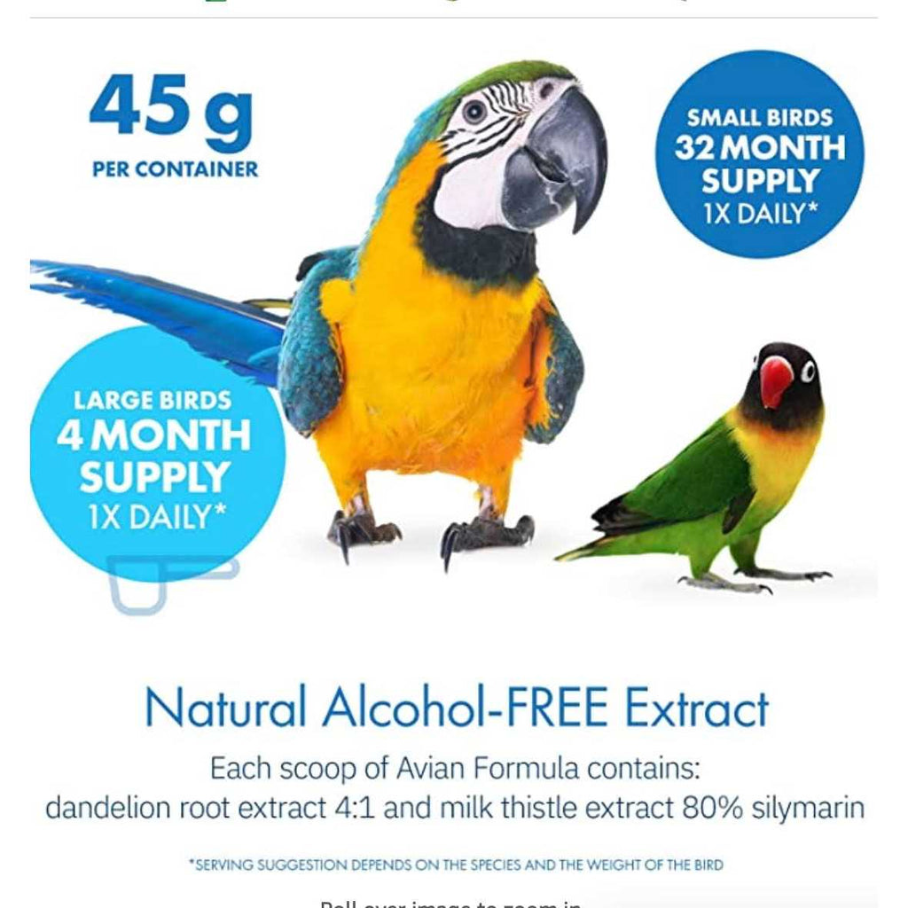 Milk Thistle & Dandelion Root Bird Supplement P458869