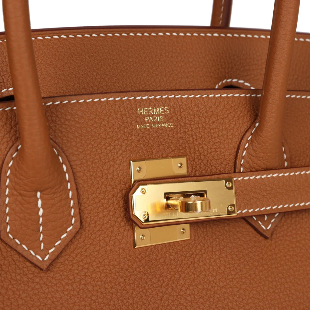 Gold Togo Leather Handbag V683209