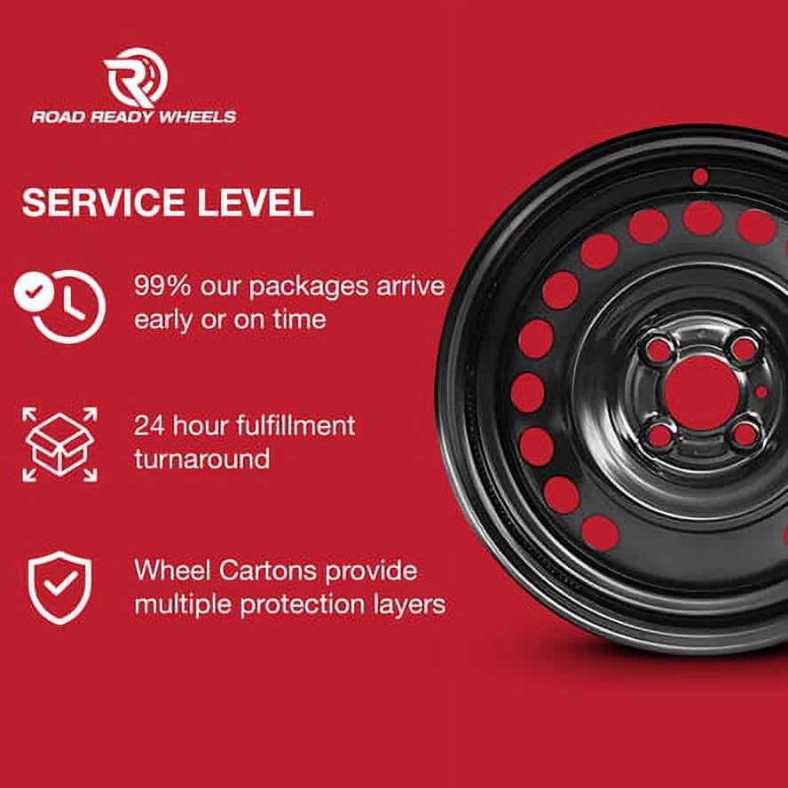 16x4 Inch Steel Spare Wheel U712