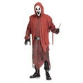 Red Halloween Scary Costume J133756