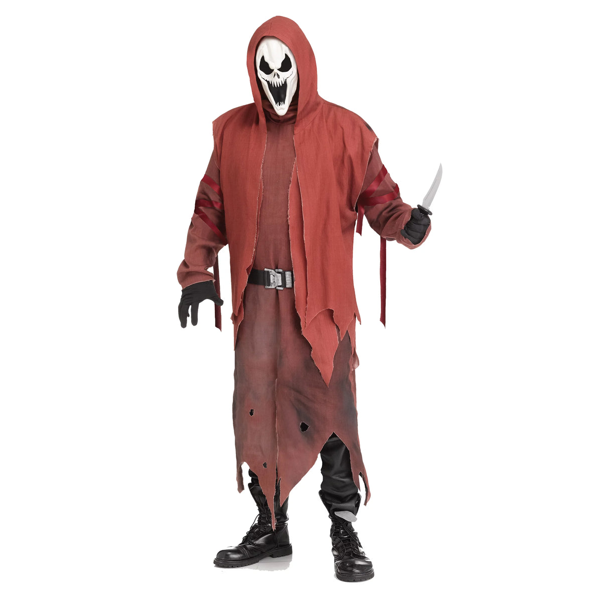 Red Halloween Scary Costume J133756