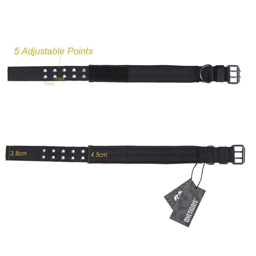 Adjustable Dog Collar with Metal D Ring Buckle S733956