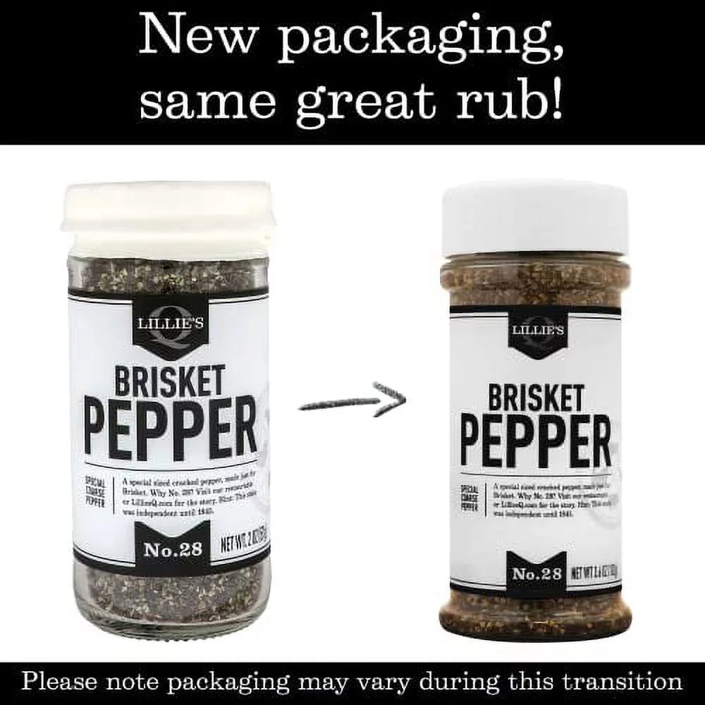Brisket Pepper BBQ Rub 2 oz D352