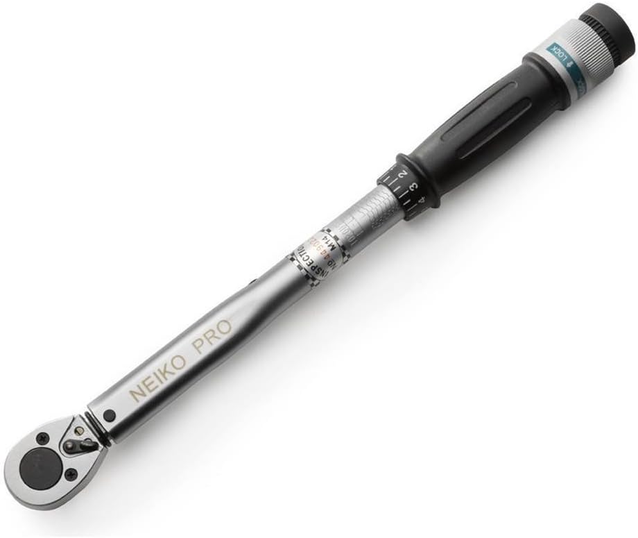 3/4” Drive Adjustable Click Torque Wrench, 50-300 Foot-Pound, Chrome Vanadium Steel E560303