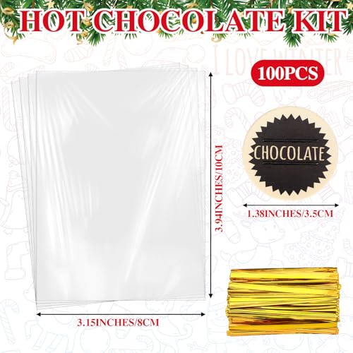 100 Set Christmas Disposable Wooden Spoons 5.5 Inches P652