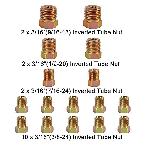 3/16 Copper Coated Brake Line Tubing Kit C452732