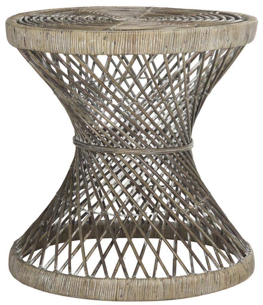 Black Small Accent Table A3285