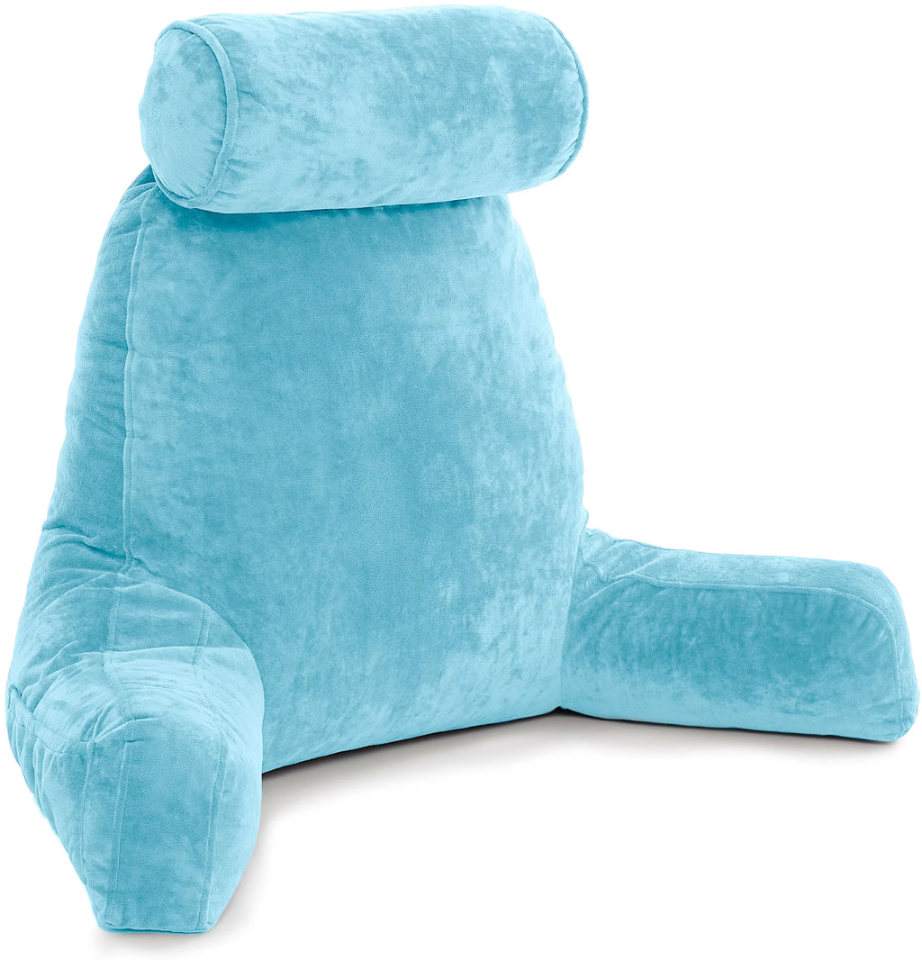 Carolina Blue Bed Rest Pillow with Arms C812