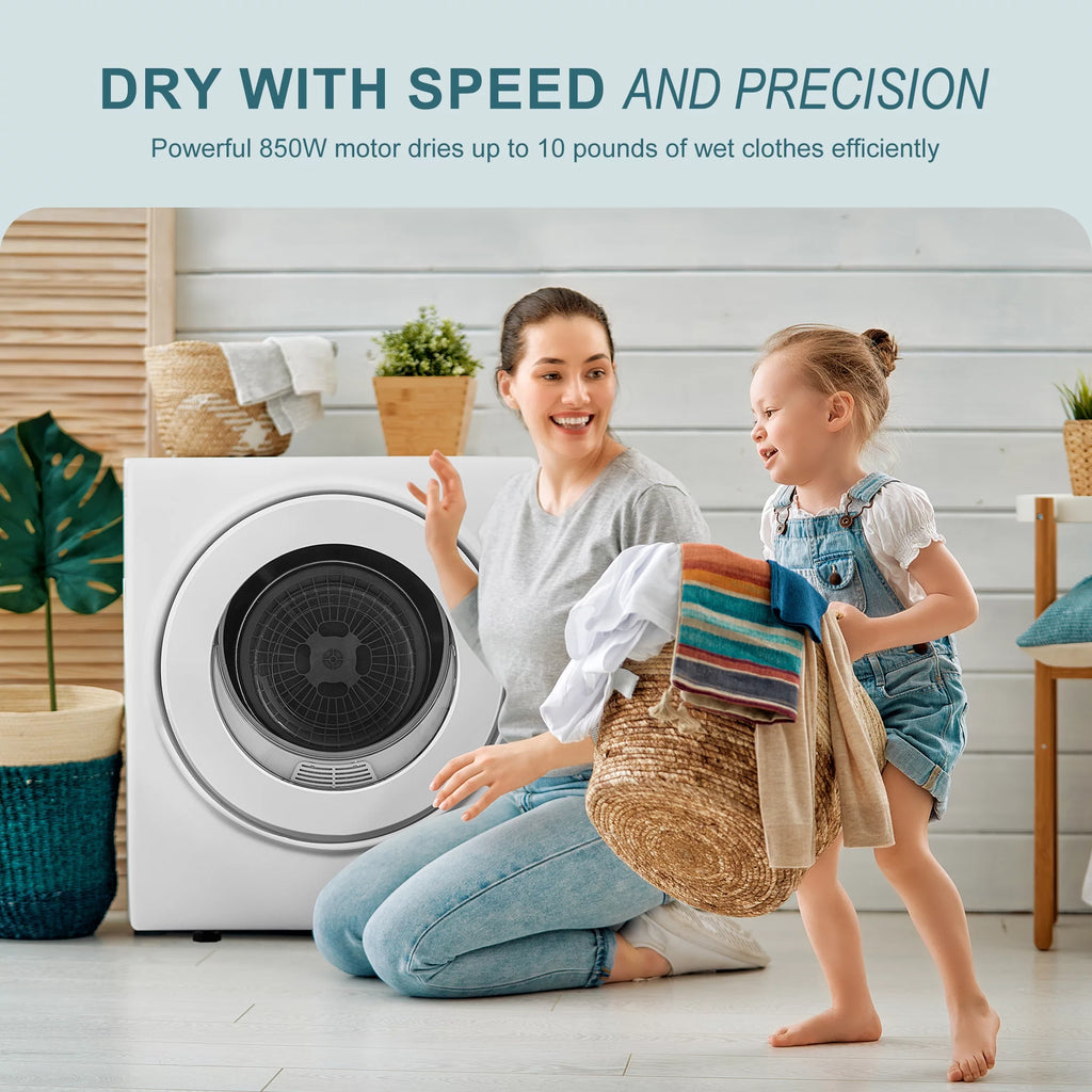 1.6 Cu. ft. Portable Electric Clothes Dryer I369