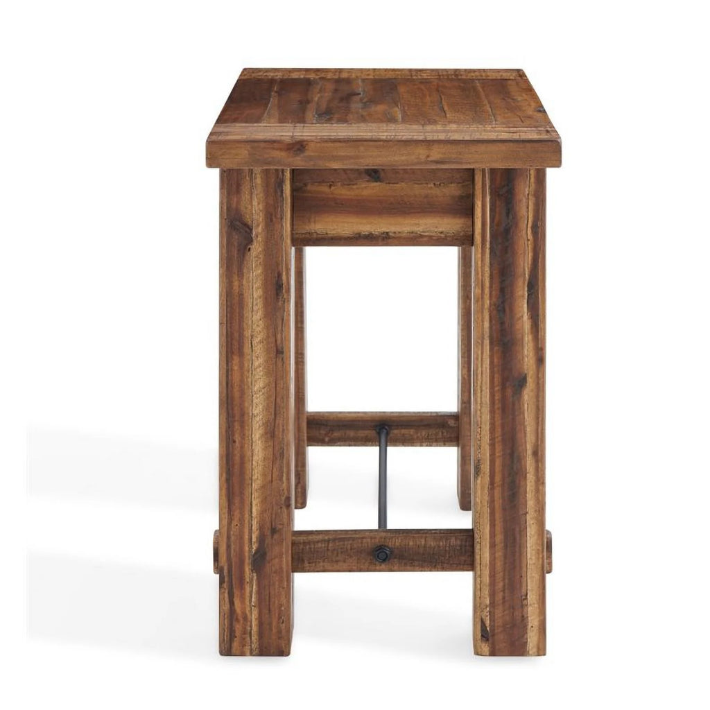 Industrial Wood End Table H49174