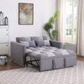Gray Convertible Sofa Bed Couch K32134