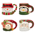 Multicolor 4 Pc Mug Set B5209