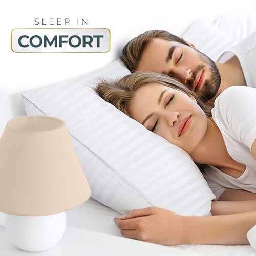 King Size White Set of 2 Bed Pillows H434809