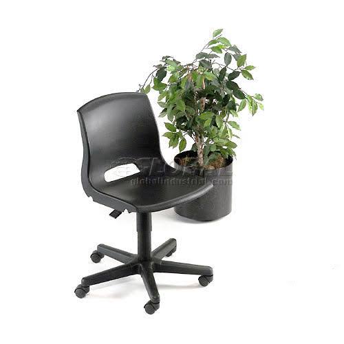 Black Plastic Office Chair C780720
