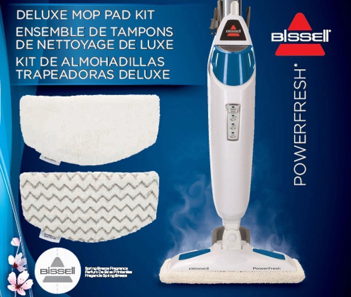 Micro Fiber Steam Mop Pads 2PK Q9014