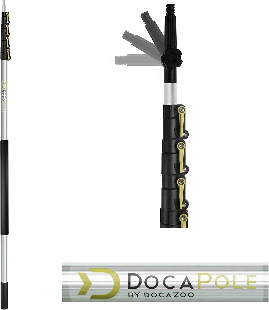 11 Inch Medium Bristle Deck Brush with Telescoping Pole P49583
