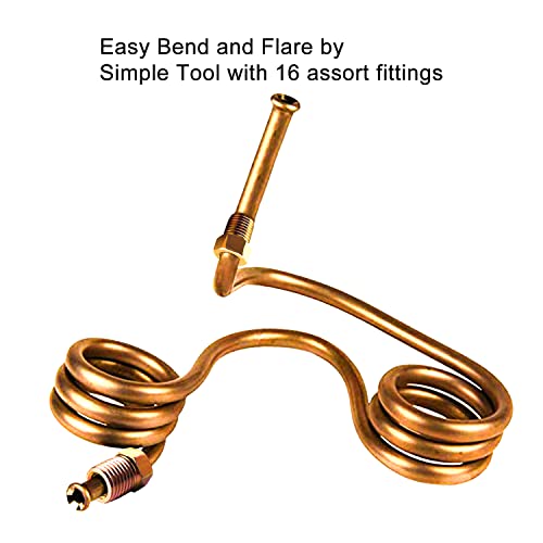 3/16 Copper Coated Brake Line Tubing Kit C452732